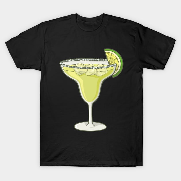 Margarita Cocktail T-Shirt by sifis